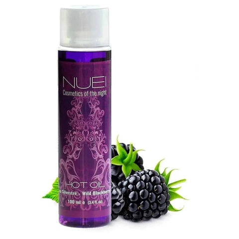 Óleo de Massagem Nuei Fruto Silvestre 100ml - Efeito de Calor Comestível  Nuei   