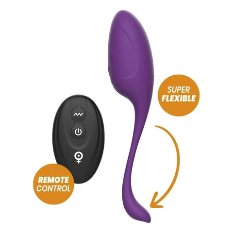 Ovo Wireless Rewolution USB Roxo, 15.2cm Ø3.2cm, 10vibrações  Rewolution   