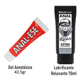 - Pack Iniciantes para Sexo Anal FORTE (Anestésico + Lubrificante Relaxante)  perolasexshop Anestésico 42.5gr + Lubrificante Relaxante 70ml  