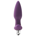 Plug Anal com Vibração Flirts Roxo, 12.5cm Ø3.5cm, 10 vibrações  Dream Toys   