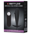 Plug Anal com Vibração Pretty Love I, 10cm Ø3cm, 12vibrações  Dream Toys   