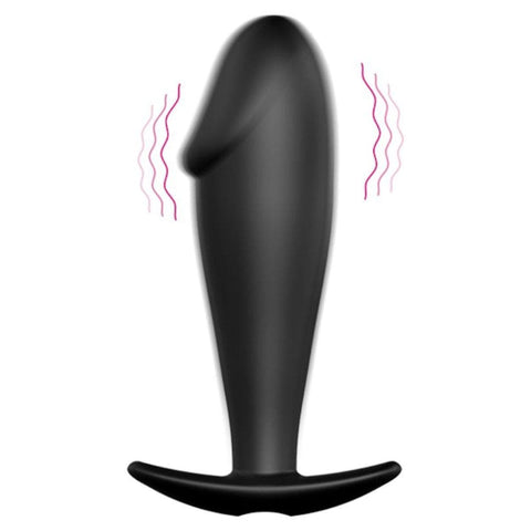 Plug Anal com Vibração Pretty Love I, 10cm Ø3cm, 12vibrações  Dream Toys   