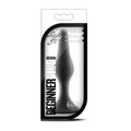 -Plug Anal Luxe Beginner Médio Preto, 11cm Ø2.3cm  Blush Novelties   