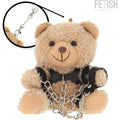 Porta-chaves Urso de Peluche BDSM Modelo 1, 12cm Fetish Submissive