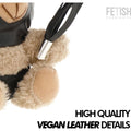 Porta-chaves Urso de Peluche BDSM Modelo 7, 12cm Fetish Submissive