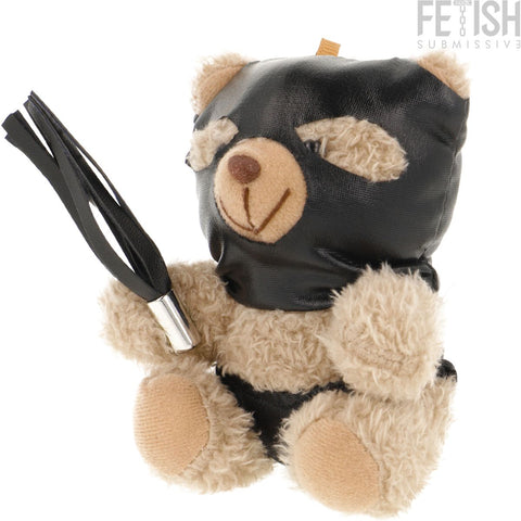 Porta-chaves Urso de Peluche BDSM Modelo 7, 12cm Fetish Submissive