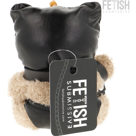 Porta-chaves Urso de Peluche BDSM Modelo 8, 12cm Fetish Submissive