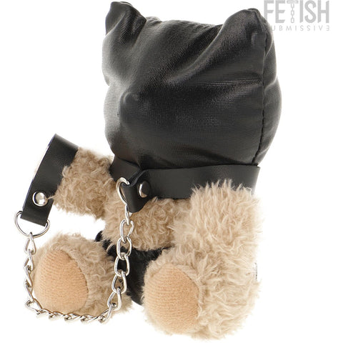 Porta-chaves Urso de Peluche BDSM Modelo 8, 12cm Fetish Submissive
