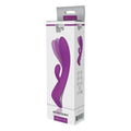 Rocking Bunny, Vibrador Estimulador Clitóris USB Roxo, 21.5cm Ø3.5cm, 9vibrações (video)  Dream Toys   