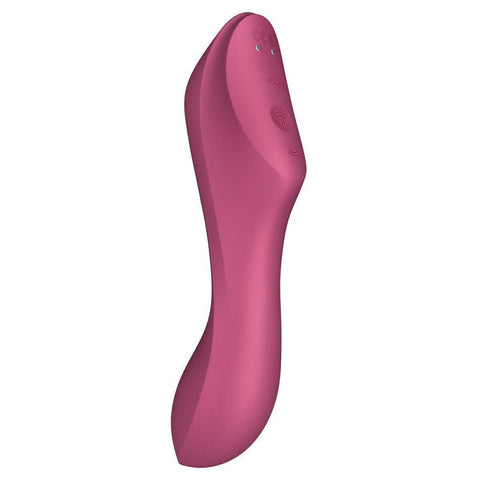 Satisfyer Curvy Trinity 3 Vermelho (pulsador ar e vibrador)  Satisfyer   