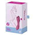 Satisfyer Curvy Trinity 3 Vermelho (pulsador ar e vibrador)  Satisfyer   