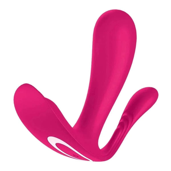 Estimulador Ponto G e Anal Top Secret+ Rosa, Controlado por Smartphone Satisfyer