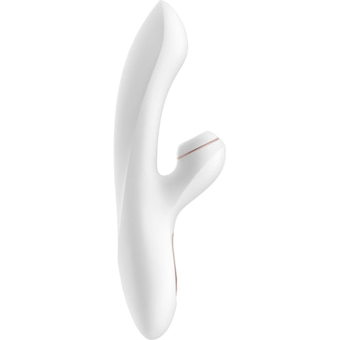 SATISFYER PRO G-SPOT, Vibrador e Sucção com Estimulador Clitóris USB, 22cm Ø3.5cm, 11vibrações  Satisfyer   