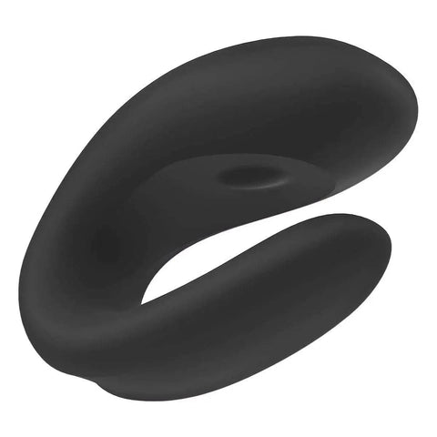 SATISFYER Vibrador Double Joy Preto, Controlado por Smartphone (video)  Satisfyer   