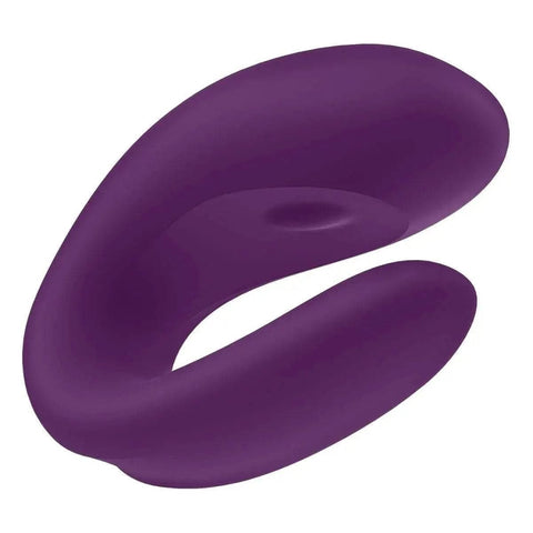 SATISFYER Vibrador Double Joy Roxo, Controlado por Smartphone (video)  Satisfyer   