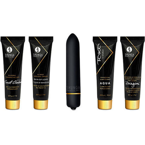 Shunga Erotic Art - Kit Geisha Naughty, 5 unidades Shunga