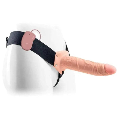 Strap-on Oco Real Rapture com vibração, 22.5cm Ø5cm  Toyz4Lovers   