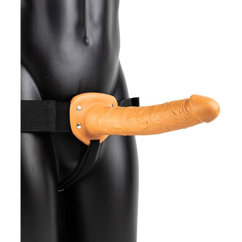 Strap - on Oco RealRock, Caramelo 25cm Ø5cm - Pérola SexShop