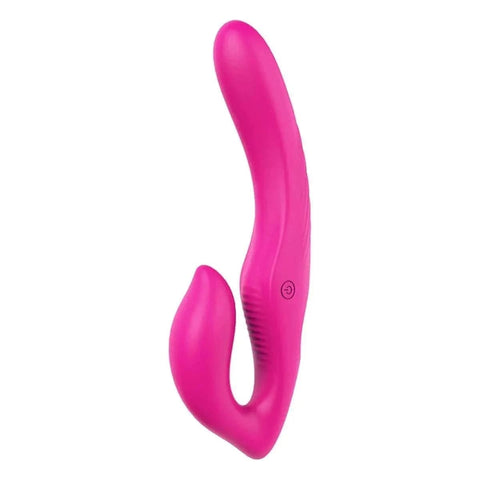 Strapless Duplo Control Remoto Double Dipper Rosa USB, 22.5cm Ø3.2cm, 9vibrações  Dream Toys   