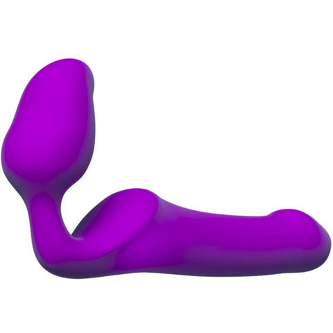 Strapless Duplo Queens M, 23cm Ø4.1cm, 100% Silicone Premium  Adrien Lastic   