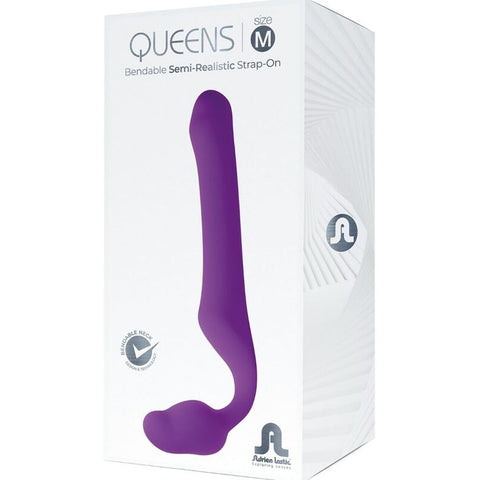 Strapless Duplo Queens M, 23cm Ø4.1cm, 100% Silicone Premium  Adrien Lastic   