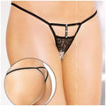 Tanga com Abertura Vaginal, Softline 246110 Preto, Tamanho único  Softline   