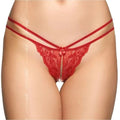 Tanga com Abertura Vaginal, Softline 2495, Vermelho  Softline   