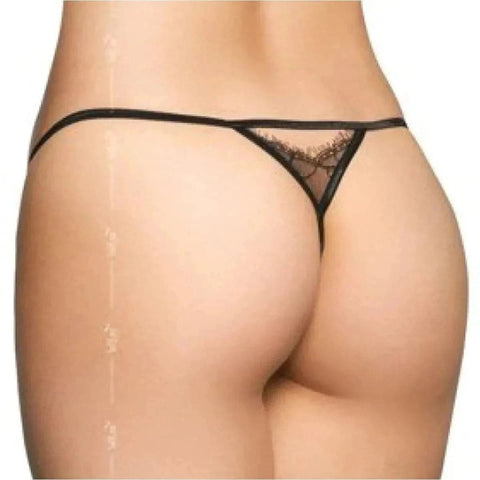 Tanga com Abertura Vaginal, Softline 249910, Tamanho único  Softline   