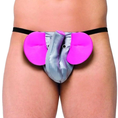 Tanga Elefante 444560 Cizento e Rosa, Tamanho único  Softline   