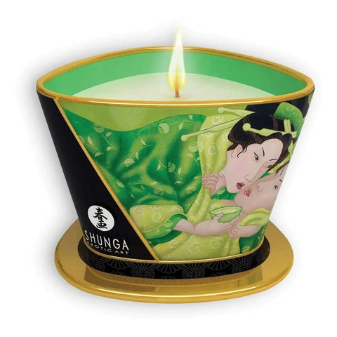 - Vela de Massagem Chá Verde 170ml, shunga  Shunga   