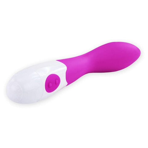 Vibrador Bishop Roxo, 18.2cm Ø3.1cm, 30vibrações  Pretty Love   