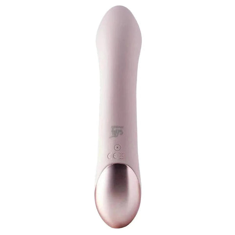 Vibrador com Estimulador Clitóris Coco USB, 19.5cm Ø3.5cm, 10vibrações  Dream Toys   