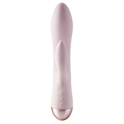 Vibrador com Estimulador Clitóris Coco USB, 19.5cm Ø3.5cm, 10vibrações  Dream Toys   