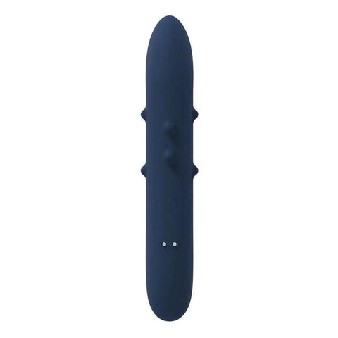 Vibrador com Estimulador Clitóris GODDESS ALPHEUS USB, 23.5cm Ø3.5cm, 10vibrações e Movimento  Dream Toys   