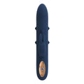 Vibrador com Estimulador Clitóris GODDESS ALPHEUS USB, 23.5cm Ø3.5cm, 10vibrações e Movimento  Dream Toys   