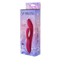 Vibrador com Estimulador Clitóris Julia USB, 21.6cm Ø3.9cm, 10vibrações e Movimento  Dream Toys   