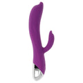 Vibrador com Estimulador Clitóris Ohmama Golfinho USB, 22cm Ø3.3cm, 6vibrações  Ohmama Fetish   