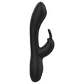 Vibrador com Estimulador Clitóris Ohmama Preto USB, 20.5cm Ø3.3cm, 10vibrações  Ohmama Fetish   