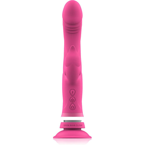 Vibrador com Estimulador JULIO intense Rosa, 23cm Ø3.7cm, 20vibrações Brinquedos sexuais Intense