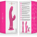 Vibrador com Estimulador JULIO intense Rosa, 23cm Ø3.7cm, 20vibrações Brinquedos sexuais Intense