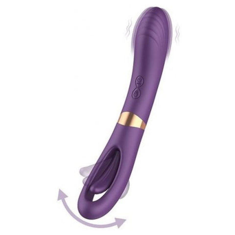 Vibrador de ponto G Lisa Flicker Finger Slap, Movimento e Estimulador  Dream Toys   