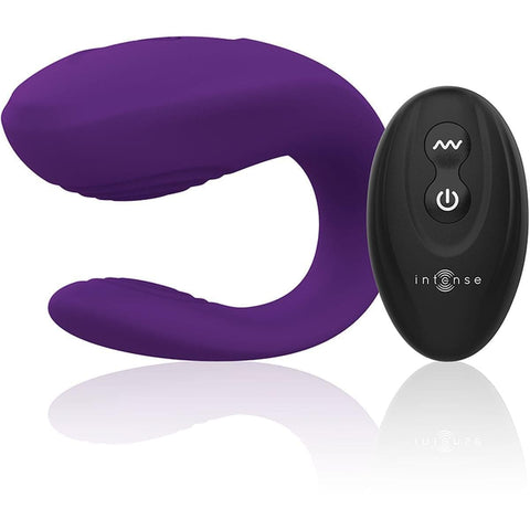 Vibrador Double G-Spot Intense Roxo, 10vibrações  Intense   