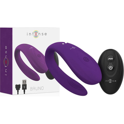 Vibrador Double G-Spot Intense Roxo, 10vibrações  Intense   