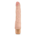 Vibrador Dr. Skin Vibe 2 Branco, 22.5cm Ø4cm, vibração regulável  Blush Novelties   