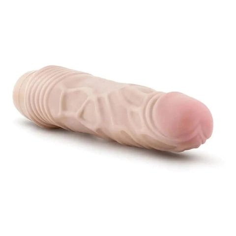 Vibrador Dr. Skin Vibe 2 Branco, 22.5cm Ø4cm, vibração regulável  Blush Novelties   