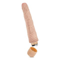 Vibrador Dr. Skin Vibe 2 Branco, 22.5cm Ø4cm, vibração regulável  Blush Novelties   