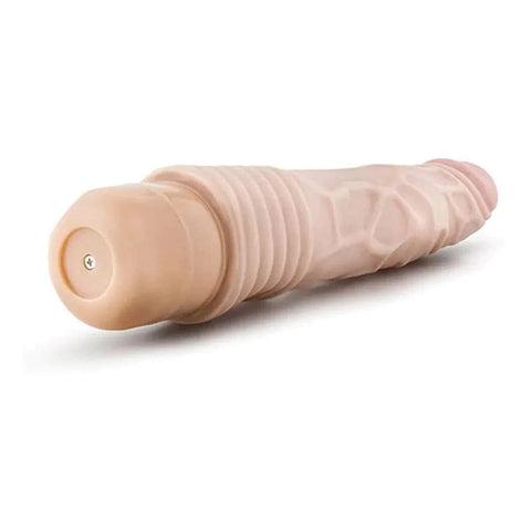 Vibrador Dr. Skin Vibe 2 Branco, 22.5cm Ø4cm, vibração regulável  Blush Novelties   