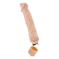 Vibrador Dr. Skin Vibe 6 Branco, 23cm Ø4.5cm, vibração regulável  Blush Novelties   