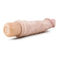 Vibrador Dr. Skin Vibe 6 Branco, 23cm Ø4.5cm, vibração regulável  Blush Novelties   