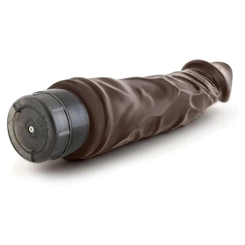 Vibrador Dr. Skin Vibe 6 Chocolate, 23cm Ø4.5cm, vibração regulável  Blush Novelties   